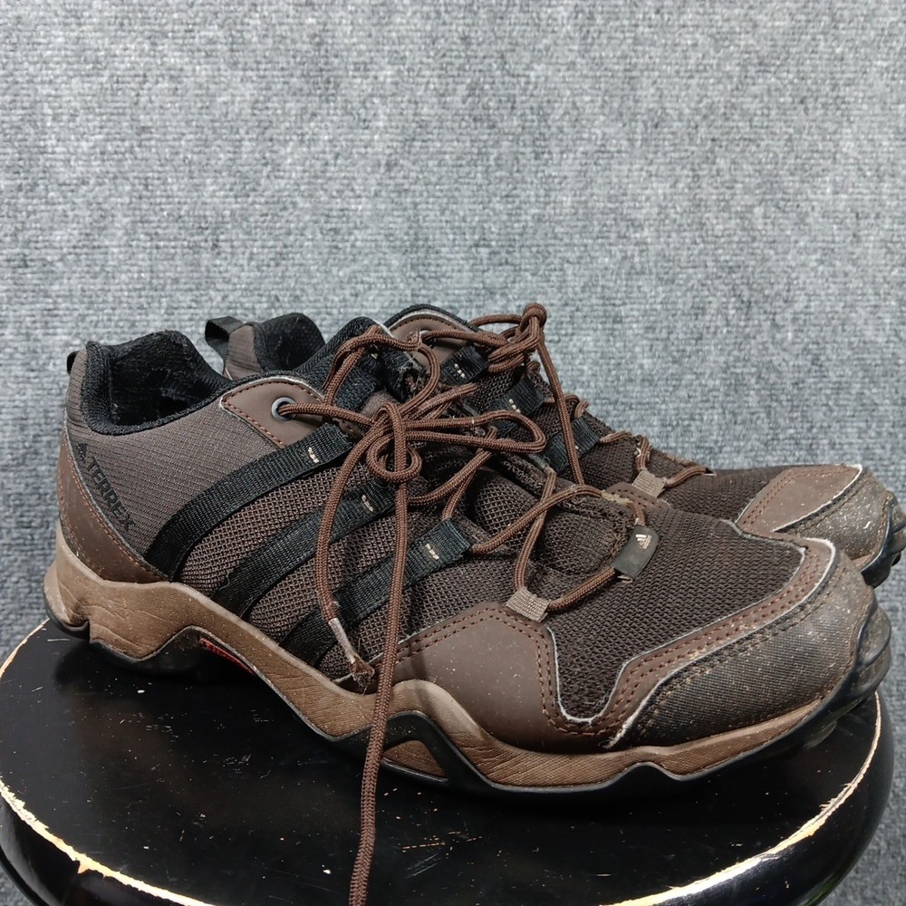 Adidas Terrex Traxion Sole Brown Lace Up US 10.5 Mens UK 10 Sneakers Shoes Hike